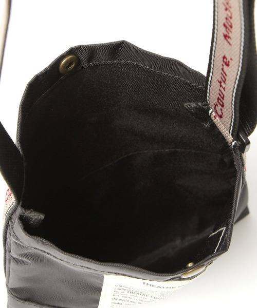 THEATRE PRODUCTS(シアタープロダクツ)の「【THEATRE PRODUCTS】別注サコッシュ(ショルダーバッグ・レディース・ブラック/ベージュ・FREE)」の17枚目の写真