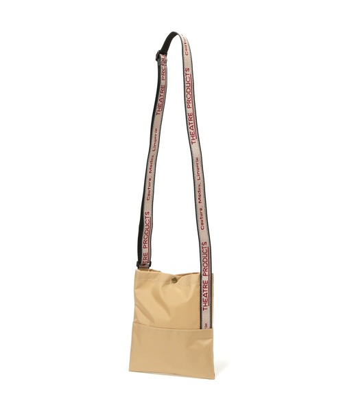 THEATRE PRODUCTS(シアタープロダクツ)の「【THEATRE PRODUCTS】別注サコッシュ(ショルダーバッグ・レディース・ブラック/ベージュ・FREE)」の8枚目の写真