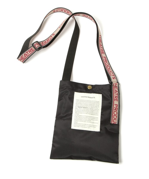 THEATRE PRODUCTS(シアタープロダクツ)の「【THEATRE PRODUCTS】別注サコッシュ(ショルダーバッグ・レディース・ブラック/ベージュ・FREE)」の19枚目の写真