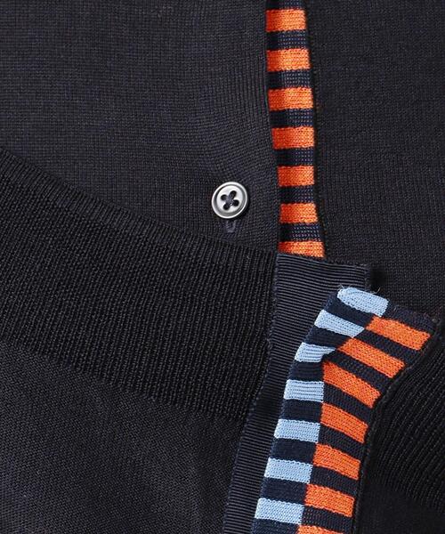 Paul Smith 多色ストライプ ニットセーター Paul Smith（ポールスミス）の「プレッピーストライプ クルー