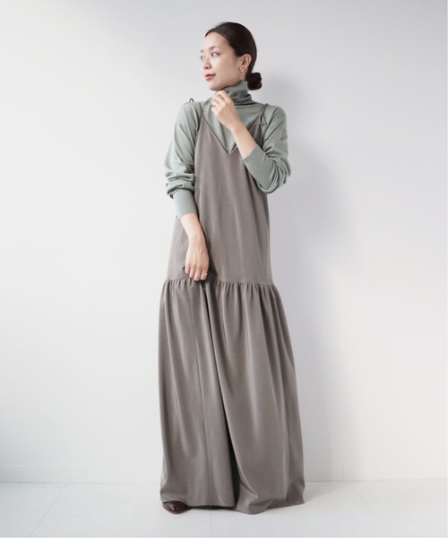 Plage プラージュ セミフレアシャツワンピース ベルト付き 麻混 カーキ ベルト付きシャツワンピース ZW COLLECTION - カーキ | ZARA