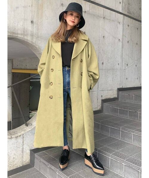 MURUA(ムルーア)の「シンセティックレザーバケットハット(ハット・レディース・ブラック・FREE)」の3枚目の写真