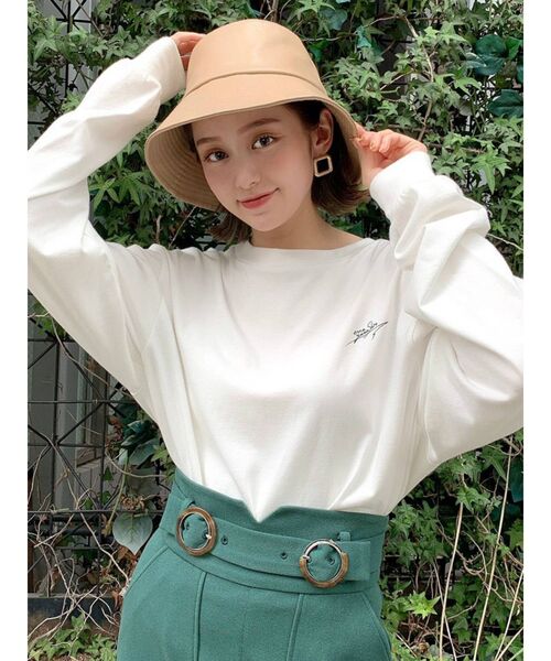 MURUA(ムルーア)の「シンセティックレザーバケットハット(ハット・レディース・ブラック・FREE)」の15枚目の写真