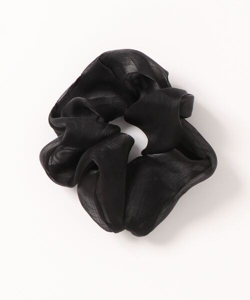 SpRay（スプレイ）の「オーガンジーシュシュ（シュシュ・レディース・ブルー系その他/サックスブルー/チャコールグレー/ブラック/ピンク・FREE）」の2枚目の写真