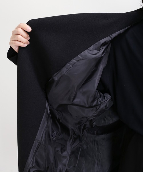 minsobi ビックシルエット ロングコート