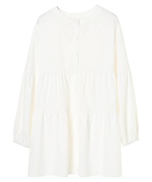 Green　Parks | 【販売停止】・novem 9 2way ティアードチュニックブラウス＊★(シャツ/ブラウス)