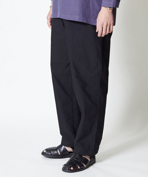 NOLLEY'S goodman(ノーリーズグッドマン)の「【WORK ABOUT/ワークアバウト】 ワイドテーパードイージー イージーパンツ ワークパンツ シェフパンツ(その他パンツ・メンズ・ブラック/ベージュ/オリーブ・S/M/L)」の2枚目の写真