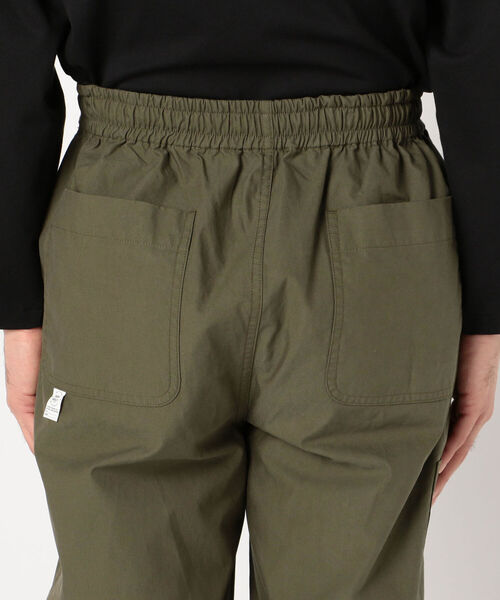 NOLLEY'S goodman(ノーリーズグッドマン)の「【WORK ABOUT/ワークアバウト】 ワイドテーパードイージー イージーパンツ ワークパンツ シェフパンツ(その他パンツ・メンズ・ブラック/ベージュ/オリーブ・S/M/L)」の9枚目の写真