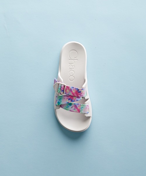 Chaco（チャコ）の「CHACO/チャコ CHILLOS SLIDE/チロススライド（サンダル・レディース・A/B・25.0cm/24.0cm/22.0cm/23.0cm）」の3枚目の写真