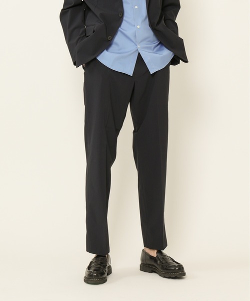 KASHIYAMA（カシヤマ）の「＜ウォッシャブル＞強撥水4WAYストレッチノータックスリムテーパードパンツ（チノパンツ・メンズ・ネイビー/ブラック/カーキ/ブラウン・マルチサイズ）」の4枚目の写真