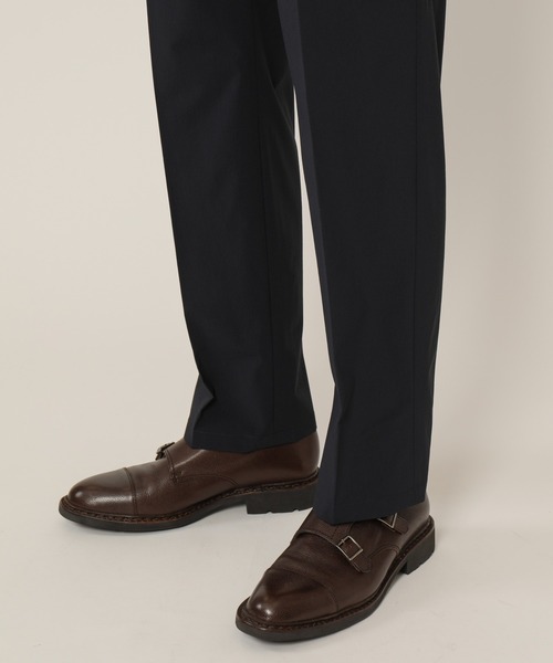 KASHIYAMA（カシヤマ）の「＜ウォッシャブル＞強撥水4WAYストレッチノータックスリムテーパードパンツ（チノパンツ・メンズ・ネイビー/ブラック/カーキ/ブラウン・マルチサイズ）」の19枚目の写真