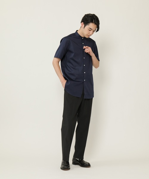 KASHIYAMA（カシヤマ）の「＜ウォッシャブル＞強撥水4WAYストレッチノータックスリムテーパードパンツ（チノパンツ・メンズ・ネイビー/ブラック/カーキ/ブラウン・マルチサイズ）」の6枚目の写真