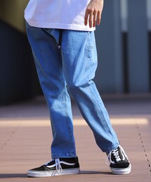 FREAK'S STORE | WEB限定 FREAK'S STORE OUTDOORS/フリークスアウトドアーズ スリムフィット ストレッチ クライミングパンツ/デニム/チノ/レオパード(チノパンツ)