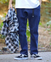 FREAK'S STORE | WEB限定 FREAK'S STORE OUTDOORS/フリークスアウトドアーズ スリムフィット ストレッチ クライミングパンツ/デニム/チノ/レオパード(チノパンツ)