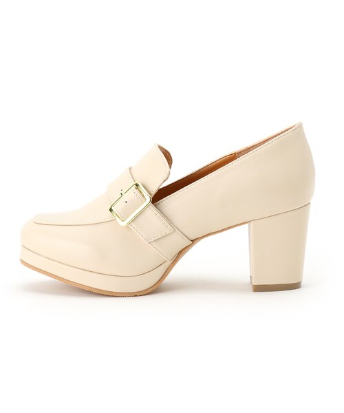 DRESKIP（ドレスキップ）の「◆ストームローファー（ドレスシューズ・レディース・ブラック/アイボリー・35/45）」の4枚目の写真