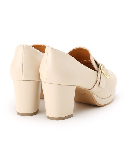 DRESKIP（ドレスキップ）の「◆ストームローファー（ドレスシューズ・レディース・ブラック/アイボリー・35/45）」の3枚目の写真