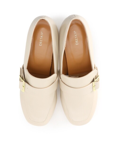 DRESKIP（ドレスキップ）の「◆ストームローファー（ドレスシューズ・レディース・ブラック/アイボリー・35/45）」の9枚目の写真