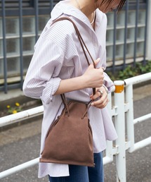 CIAOPANIC TYPY | フェイクスエード変形ミニ巾着BAG(ショルダーバッグ)