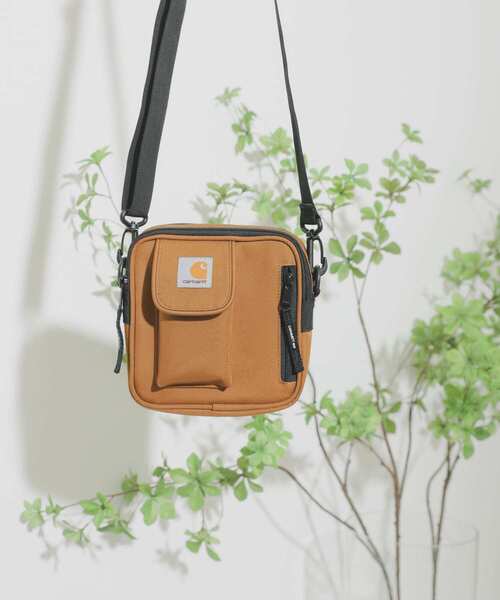 Carhartt（カーハート）の「carhartt　ESSENTIALSBAG S（ショルダーバッグ・メンズ・カーキ/ブラック/ブラウン・ONE）」の3枚目の写真