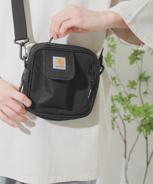 Carhartt（カーハート）の「carhartt　ESSENTIALSBAG S（ショルダーバッグ・メンズ・カーキ/ブラック/ブラウン・ONE）」の10枚目の写真