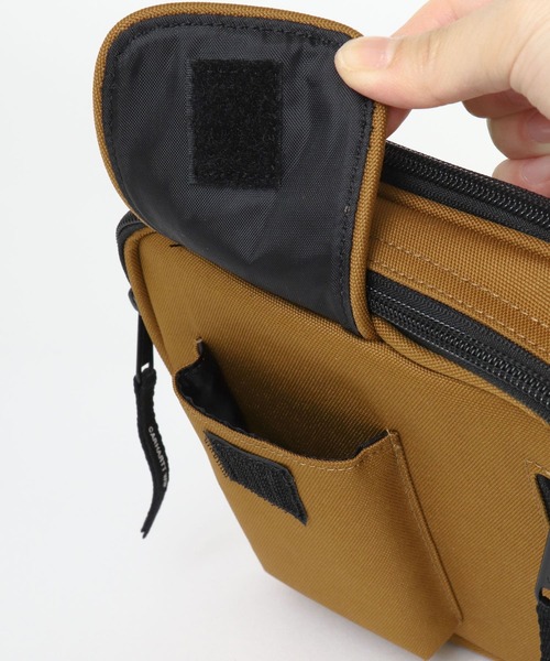 Carhartt（カーハート）の「carhartt　ESSENTIALSBAG S（ショルダーバッグ・メンズ・カーキ/ブラック/ブラウン・ONE）」の17枚目の写真