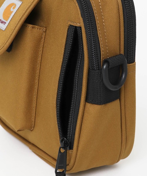 Carhartt（カーハート）の「carhartt　ESSENTIALSBAG S（ショルダーバッグ・メンズ・カーキ/ブラック/ブラウン・ONE）」の18枚目の写真