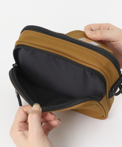 Carhartt（カーハート）の「carhartt　ESSENTIALSBAG S（ショルダーバッグ・メンズ・カーキ/ブラック/ブラウン・ONE）」の20枚目の写真