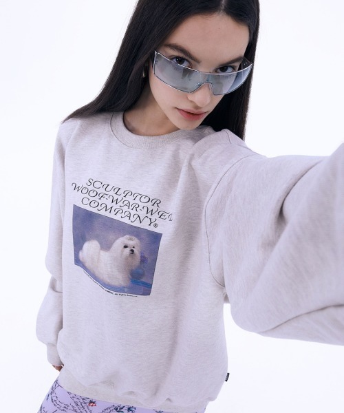 SCULPTOR（スカルプター）の「PUPPY TALK SWEATSHIRT/パピー