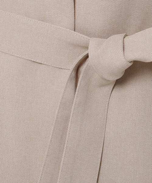 THE SHOP TK （ザ ショップ ティーケー ）の「◆麻調ツイルロングジレ（ベスト・レディース・ベージュ/ネイビー・12/13）」の14枚目の写真