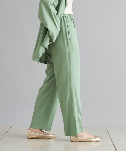 DouDou(ドゥドゥ)の「【WEB限定】ジャケット+パンツ セットアップ(セットアップ・レディース・ベージュ/グリーン/ネイビー・FREE)」の20枚目の写真