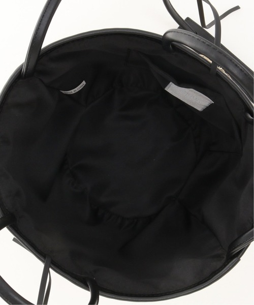 Laugoa(ラウゴア)の「LAUGOA ラウンドバスケットバッグ(ショルダーバッグ・レディース・ブラック・FREE)」の16枚目の写真