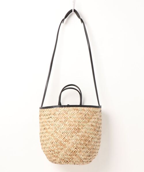 Laugoa(ラウゴア)の「LAUGOA ラウンドバスケットバッグ(ショルダーバッグ・レディース・ブラック・FREE)」の17枚目の写真