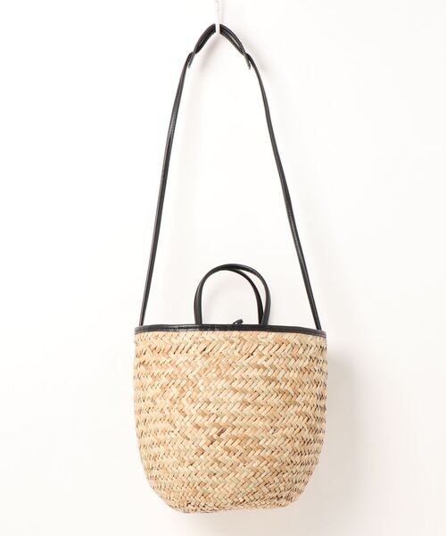 Laugoa(ラウゴア)の「LAUGOA ラウンドバスケットバッグ(ショルダーバッグ・レディース・ブラック・FREE)」の20枚目の写真