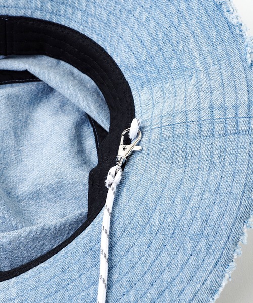 X-girl（エックスガール）の「RESORT HAT（ハット・レディース・ブラック/ブラウン/ブルー・ONE SIZE）」の11枚目の写真