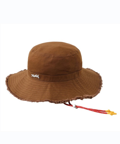 X-girl（エックスガール）の「RESORT HAT（ハット・レディース・ブラック/ブラウン/ブルー・ONE SIZE）」の6枚目の写真