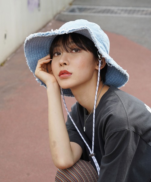 X-girl（エックスガール）の「RESORT HAT（ハット）」 - WEAR