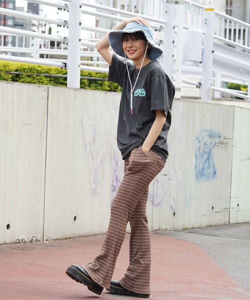 X-girl（エックスガール）の「RESORT HAT（ハット・レディース・ブラック/ブラウン/ブルー・ONE SIZE）」の17枚目の写真