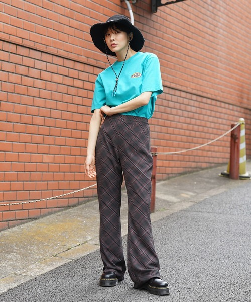 X-girl（エックスガール）の「RESORT HAT（ハット・レディース・ブラック/ブラウン/ブルー・ONE SIZE）」の20枚目の写真