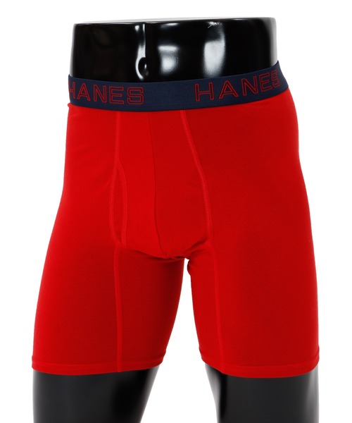 HANES(ヘインズ)の「【Hanes/ヘインズ】メンズ Comfort Flex Fit ボクサーブリーフ(ボクサーパンツ・メンズ・グレー×サックスブルー/シルバーグレー/ブラック系その他2/ブラック/アクア/マルーン/レッド系その他/その他14・MEDIUM/LARGE/X-LARGE)」の6枚目の写真