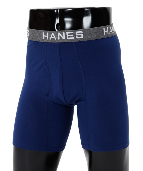 HANES(ヘインズ)の「【Hanes/ヘインズ】メンズ Comfort Flex Fit ボクサーブリーフ(ボクサーパンツ・メンズ・グレー×サックスブルー/シルバーグレー/ブラック系その他2/ブラック/アクア/マルーン/レッド系その他/その他14・MEDIUM/LARGE/X-LARGE)」の8枚目の写真