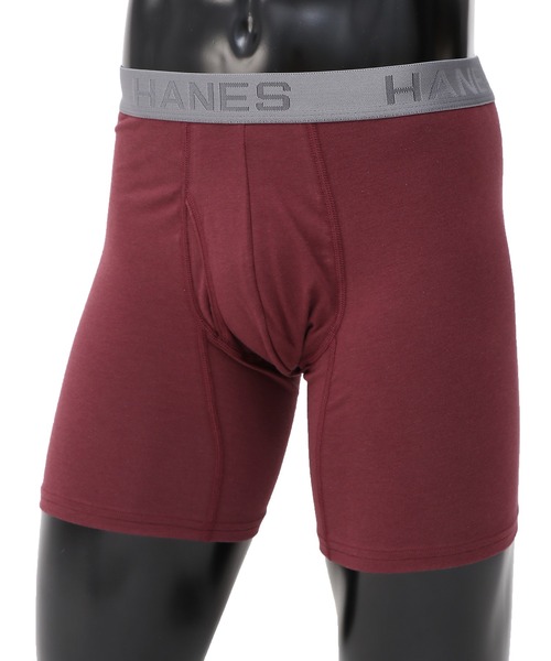 HANES(ヘインズ)の「【Hanes/ヘインズ】メンズ Comfort Flex Fit ボクサーブリーフ(ボクサーパンツ・メンズ・グレー×サックスブルー/シルバーグレー/ブラック系その他2/ブラック/アクア/マルーン/レッド系その他/その他14・MEDIUM/LARGE/X-LARGE)」の7枚目の写真