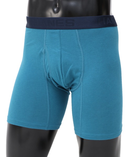 HANES(ヘインズ)の「【Hanes/ヘインズ】メンズ Comfort Flex Fit ボクサーブリーフ(ボクサーパンツ・メンズ・グレー×サックスブルー/シルバーグレー/ブラック系その他2/ブラック/アクア/マルーン/レッド系その他/その他14・MEDIUM/LARGE/X-LARGE)」の5枚目の写真
