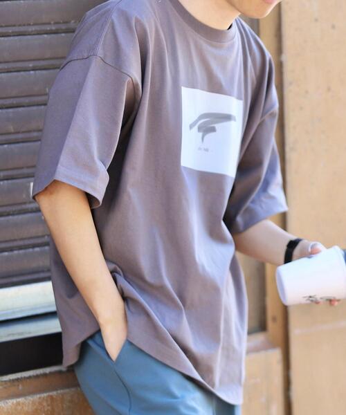 coen by Mr.SZK(コーエンバイミスタースズキ)の「- cafe holic - カフェプリントビッグTシャツ【coen × Mr.SZK】(Tシャツ/カットソー・メンズ・ホワイト/ライトブルー/ブラウン/ライトグレー・SMALL/MEDIUM/X-LARGE/LARGE)」の12枚目の写真