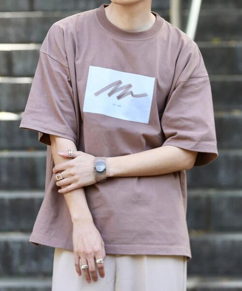 coen by Mr.SZK(コーエンバイミスタースズキ)の「- cafe holic - カフェプリントビッグTシャツ【coen × Mr.SZK】(Tシャツ/カットソー・メンズ・ホワイト/ライトブルー/ブラウン/ライトグレー・SMALL/MEDIUM/X-LARGE/LARGE)」の13枚目の写真