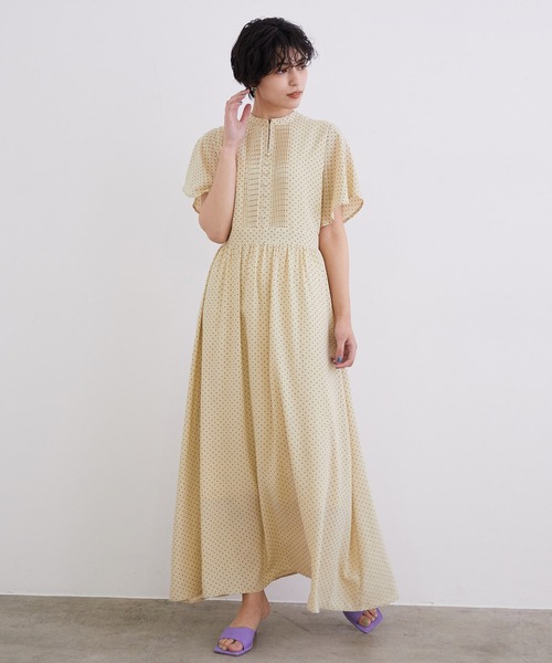 MADEMOISELLE ROPE'（マドモアゼル ロペ）の「アウトステッチフェイクスウェードミュールサンダル（サンダル・レディース・パープル/ダークブラウン・37.5/35.5/36.5）」の19枚目の写真