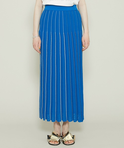 WRAPINKNOT(ラッピンノット)】マルチストライプスカート（スカート