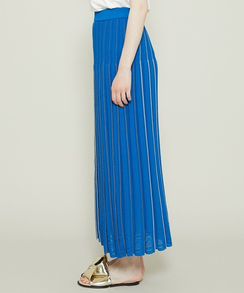 WRAPINKNOT(ラッピンノット)】マルチストライプスカート（スカート