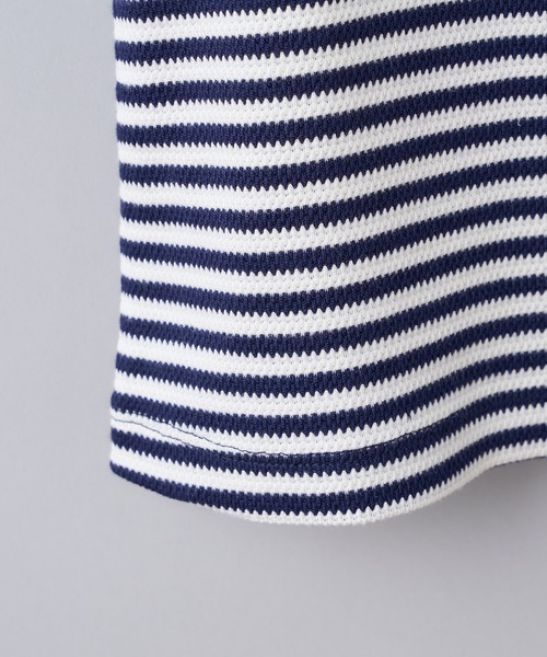 CIAOPANIC（チャオパニック）の「ボーダーアメスリタンクトップ（タンクトップ・レディース・ネイビー/グリーン・FREE）」の3枚目の写真