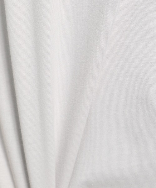 niko and...(ニコアンド)の「カレッジプリントTシャツ(Tシャツ/カットソー・レディース・ライトグレー/ベージュ/オフホワイト/チャコール・MEDIUM/LARGE)」の19枚目の写真