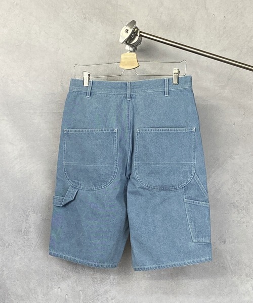 Beno(ビーノ)の「ライトオンスデニム ペインター ショートパンツ(デニムパンツ・メンズ・キナリ/ブラック/ブルー系その他/ブルー系その他2/ライトインディゴブルー/ワンウォッシュ・M/L/LL)」の9枚目の写真